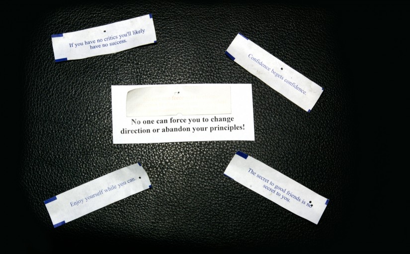 Fortune Cookie Fortunes – My Favorites